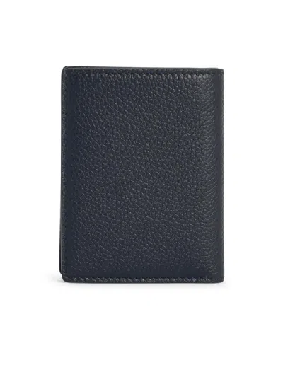 Tom Ford Elongated T Line Card Holder Accessories In Gray