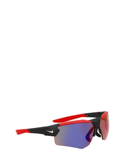 Nike Half Frame Sunglasses In Purple