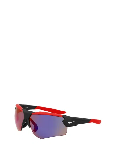 Nike Half Frame Sunglasses In Purple