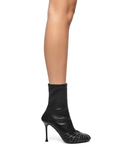 Alevì Milano Iman-75 Booties In Black