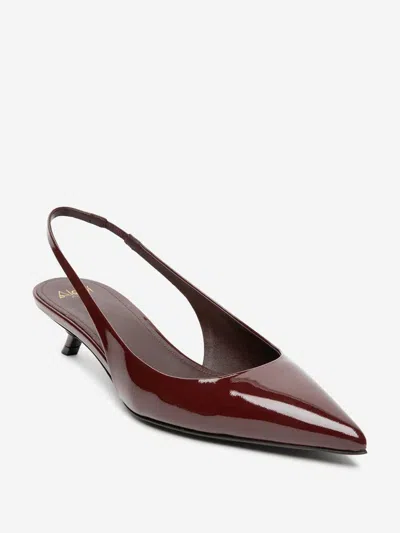 Alevì Milano Slingback Eve Patent Leather In Red