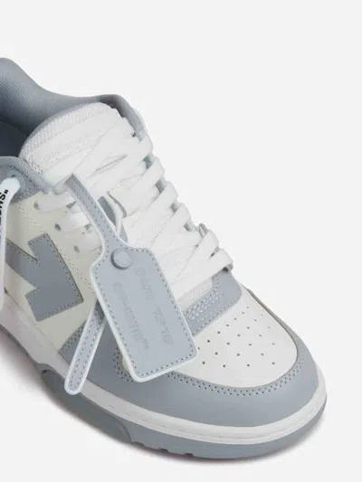 Off-white Sneakers Out Of Office In Silver