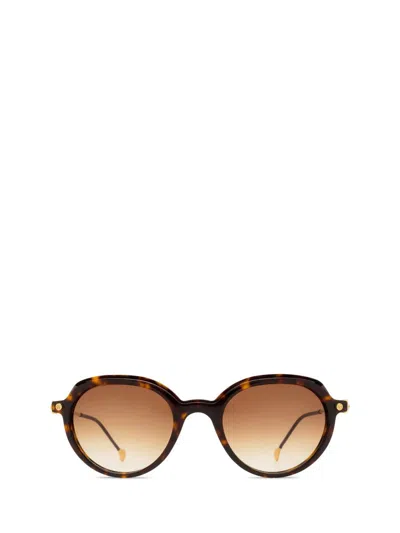 Yohji Yamamoto Sunglasses In Brown