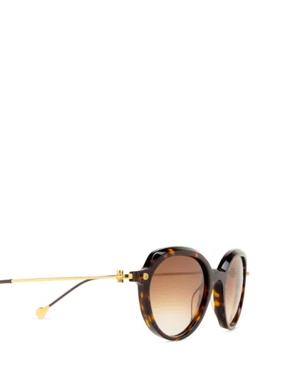 Yohji Yamamoto Sunglasses In Brown