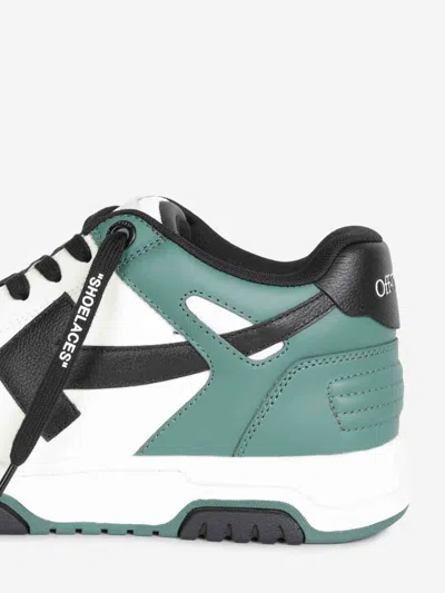 Off-white Out Of Office Sneakers In Green