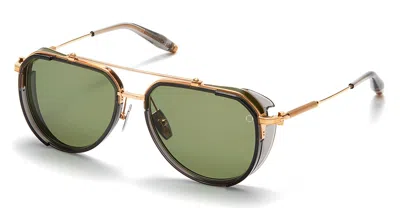 Akoni Sunglasses In Green