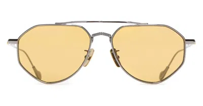 Cutler And Gross Cutler & Gross Sunglasses In Metallic