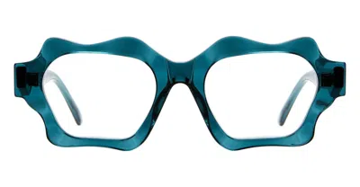 Kuboraum Eyeglasses In Blue