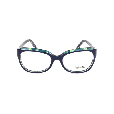 Pucci Emilio  Blue Plastic Glasses Women's (frames) In Blue