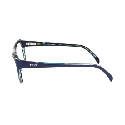 Pucci Emilio  Blue Plastic Glasses Women's (frames) In Blue
