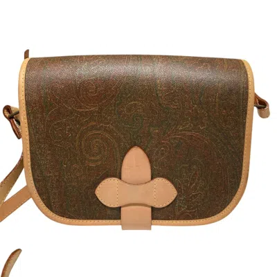 Pre-owned Etro Brown Shoulder Bag ()
