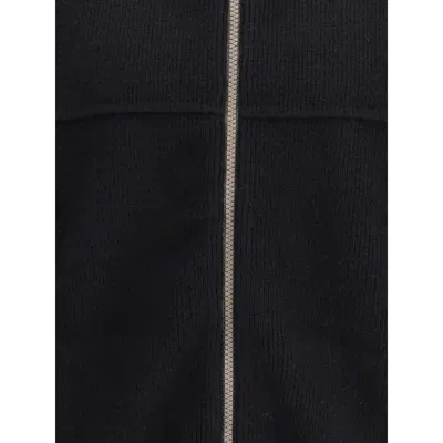 Gr10k Black Wool Men's Coat In Black