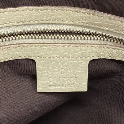 Pre-owned Gucci Beige Canvas Tote Bag () In Sand