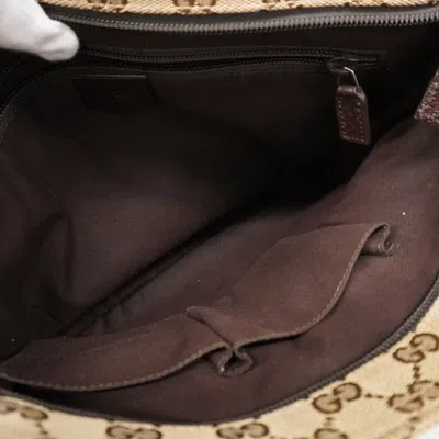 Pre-owned Gucci Brown Canvas Shoulder Bag ()
