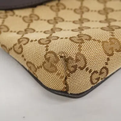 Pre-owned Gucci Brown Canvas Shoulder Bag ()