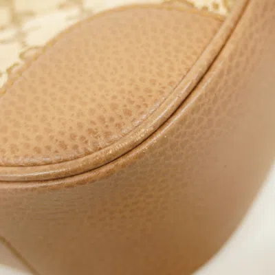 Pre-owned Gucci Brown Canvas Shoulder Bag ()