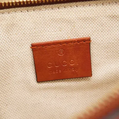 Pre-owned Gucci Brown Canvas Tote Bag ()