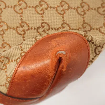 Pre-owned Gucci Brown Canvas Tote Bag ()