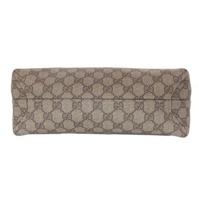 Pre-owned Gucci Brown Pink Pvc Tote Bag () In Multi