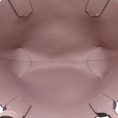 Pre-owned Gucci Brown Pink Pvc Tote Bag () In Multi