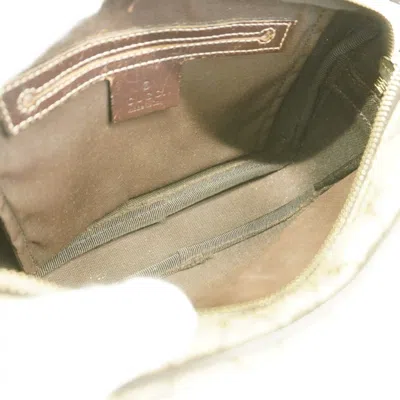 Pre-owned Gucci Brown Pvc Shoulder Bag ()