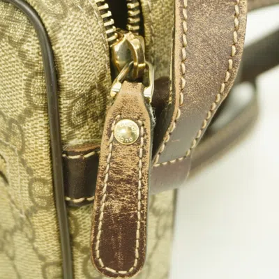 Pre-owned Gucci Brown Pvc Shoulder Bag ()