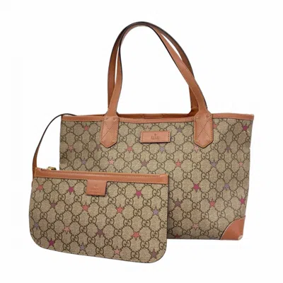 Pre-owned Gucci Brown Pvc Tote Bag ()