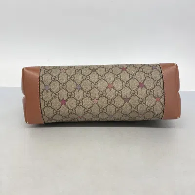 Pre-owned Gucci Brown Pvc Tote Bag ()