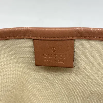 Pre-owned Gucci Brown Pvc Tote Bag ()