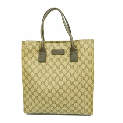 Pre-owned Gucci Brown Pvc Tote Bag ()