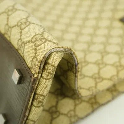 Pre-owned Gucci Brown Pvc Tote Bag ()