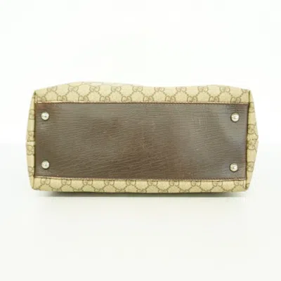 Pre-owned Gucci Brown Pvc Tote Bag ()