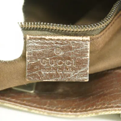 Pre-owned Gucci Brown Pvc Tote Bag ()