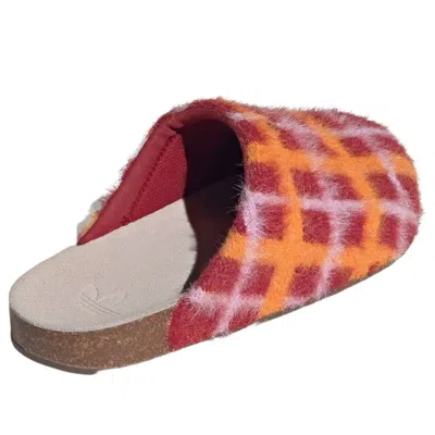 Adidas Originals (wmns) Adidas Adimule Slide 'team Victory Red' In Multi