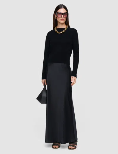 Joseph Melby Light Pure Cashmere Jumper In Black