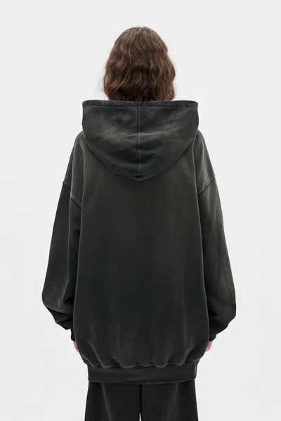 Ann Demeulemeester Anne Marie ''doves'' High Comfort Hoodie In Multi