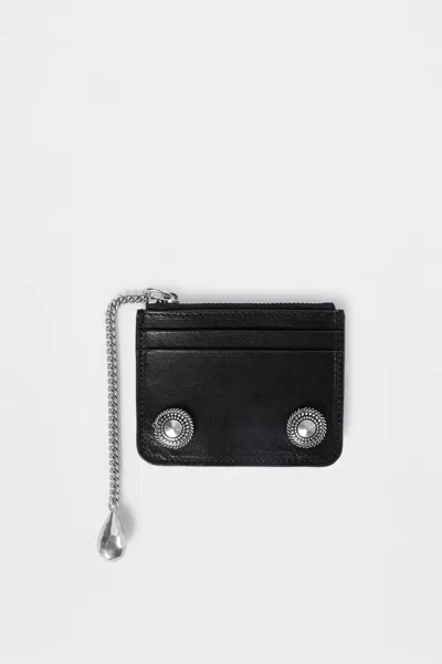 Ann Demeulemeester Bep Small Wallet In Black