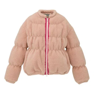 Onitsuka Tiger (wmns)  Crew Neck Down Jacket 'beige' In Pink