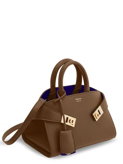 Ferragamo Bags Clay In Brown