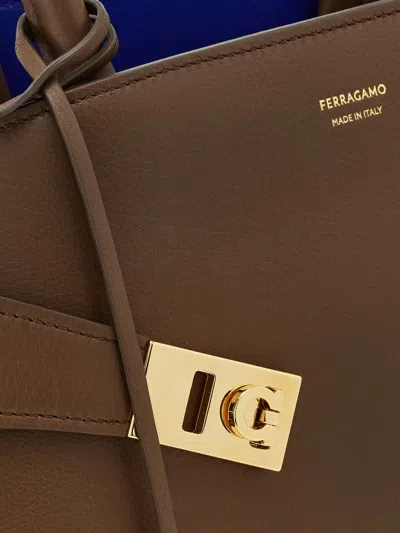 Ferragamo Bags Clay In Brown