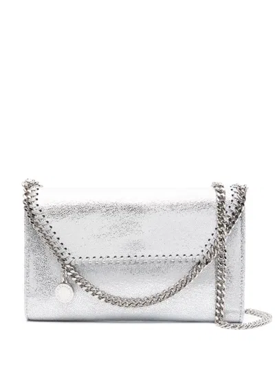 Stella Mccartney Falabella Wallet On Chain In White
