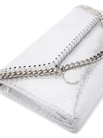 Stella Mccartney Falabella Wallet On Chain In White