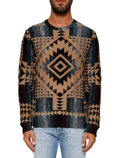 Shop Valentino Cashmere Jumper In Multicolor