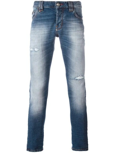 Philipp Plein Super Straight Cut Jeans | ModeSens