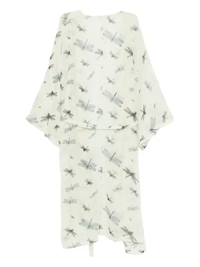 Parlor Dragonfly-print Jacket In Multi