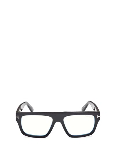 Tom Ford Square-frame Glasses In Black