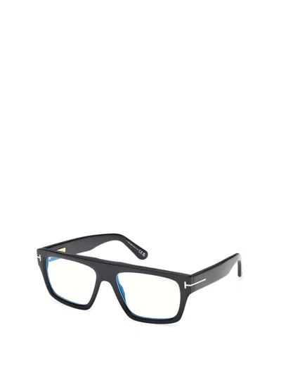 Tom Ford Square-frame Glasses In Black