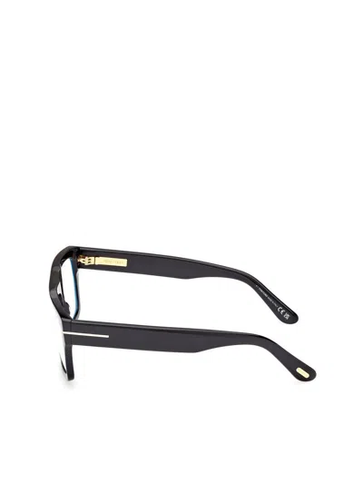 Tom Ford Square-frame Glasses In Black