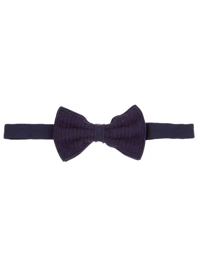 Jupe Silk Bow Tie In Black