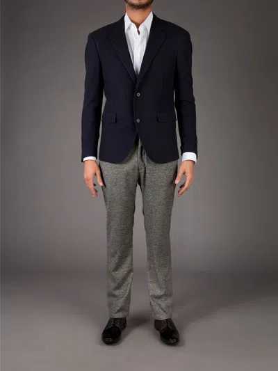 Franck Boclet Classic Blazer In Blue